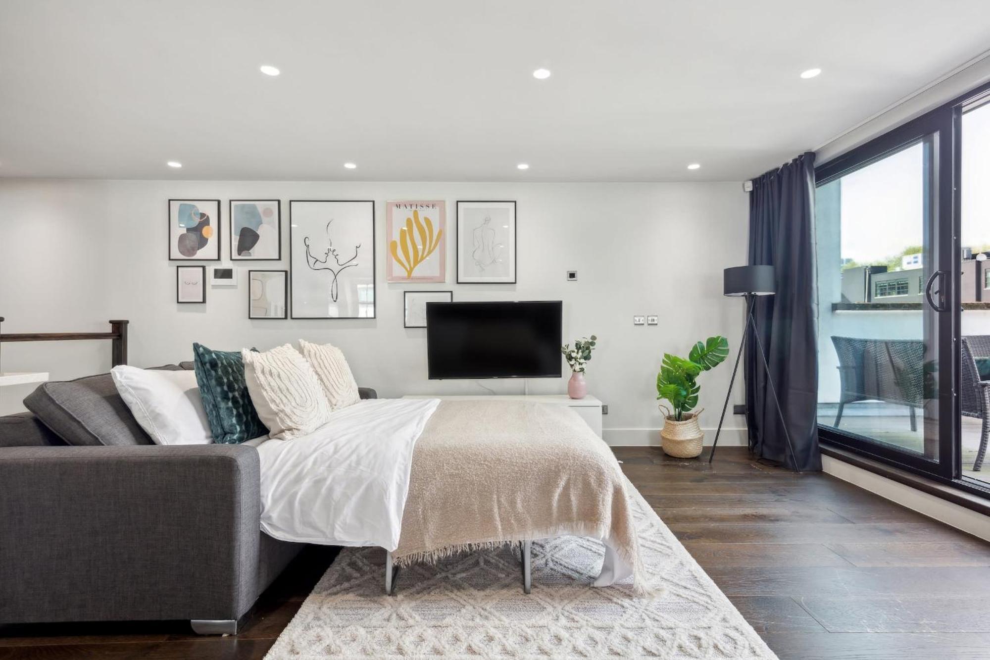 3br Penthouse With Terrace - Cityapartmentstay * Londra